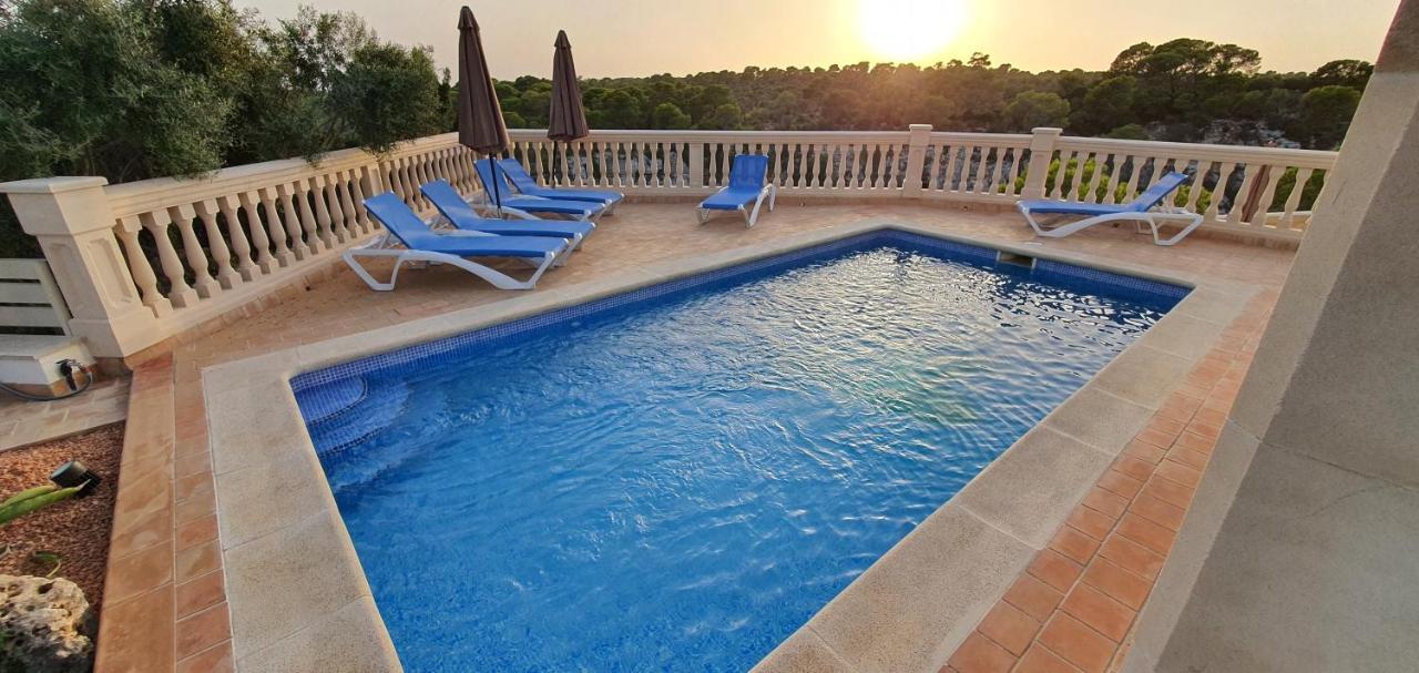 * Casa Del Diamante - Meer- Und Buchtblick Villa * Cala Pi  Εξωτερικό φωτογραφία