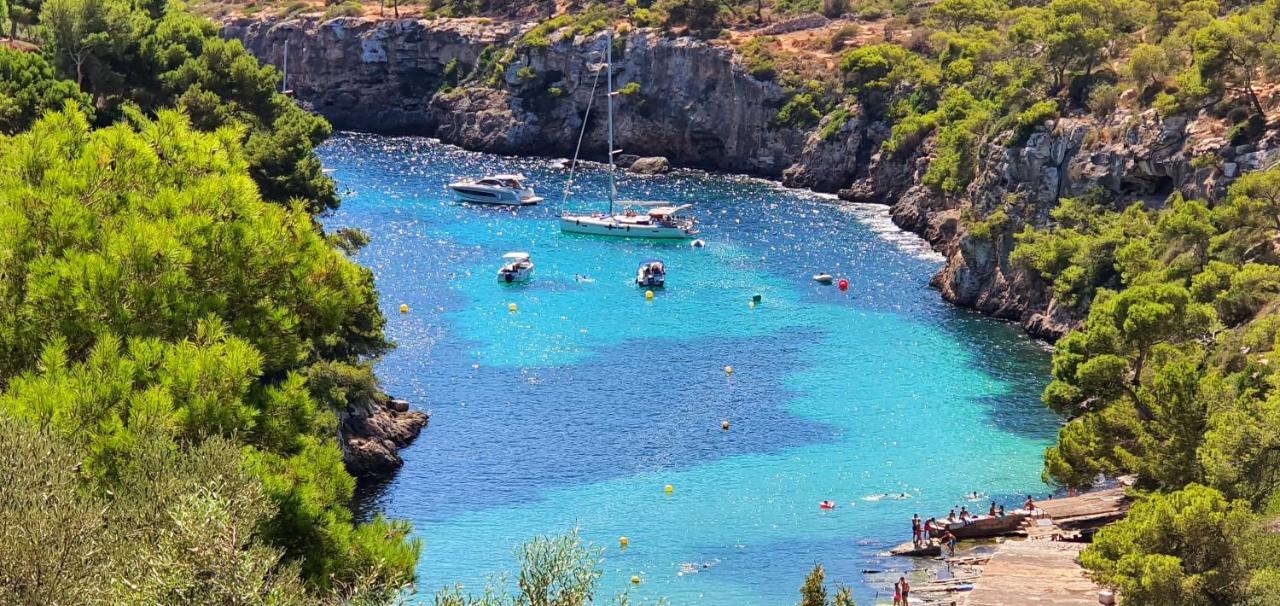 * Casa Del Diamante - Meer- Und Buchtblick Villa * Cala Pi  Εξωτερικό φωτογραφία