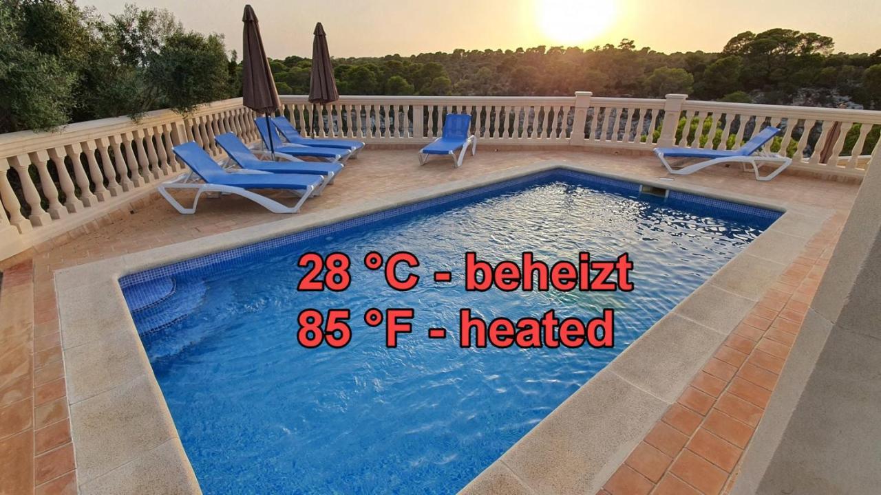* Casa Del Diamante - Meer- Und Buchtblick Villa * Cala Pi  Εξωτερικό φωτογραφία